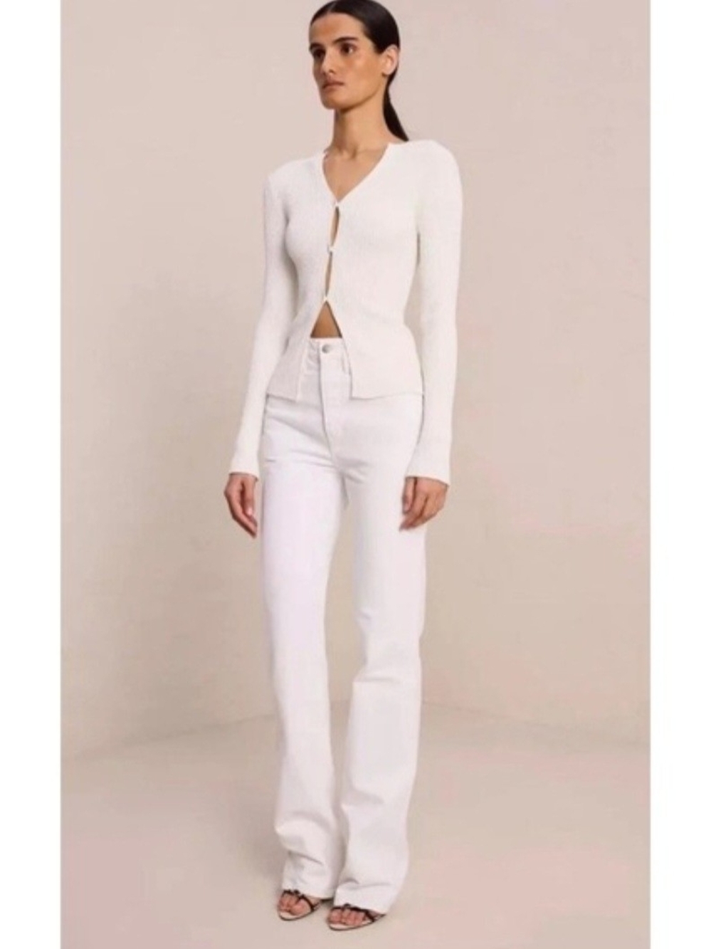 A.L.C. Miller Cardigan White Size Small NWT $395 Retail